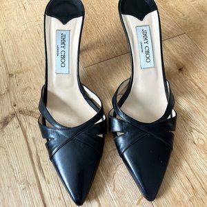 Jimmy Choo slip on heels